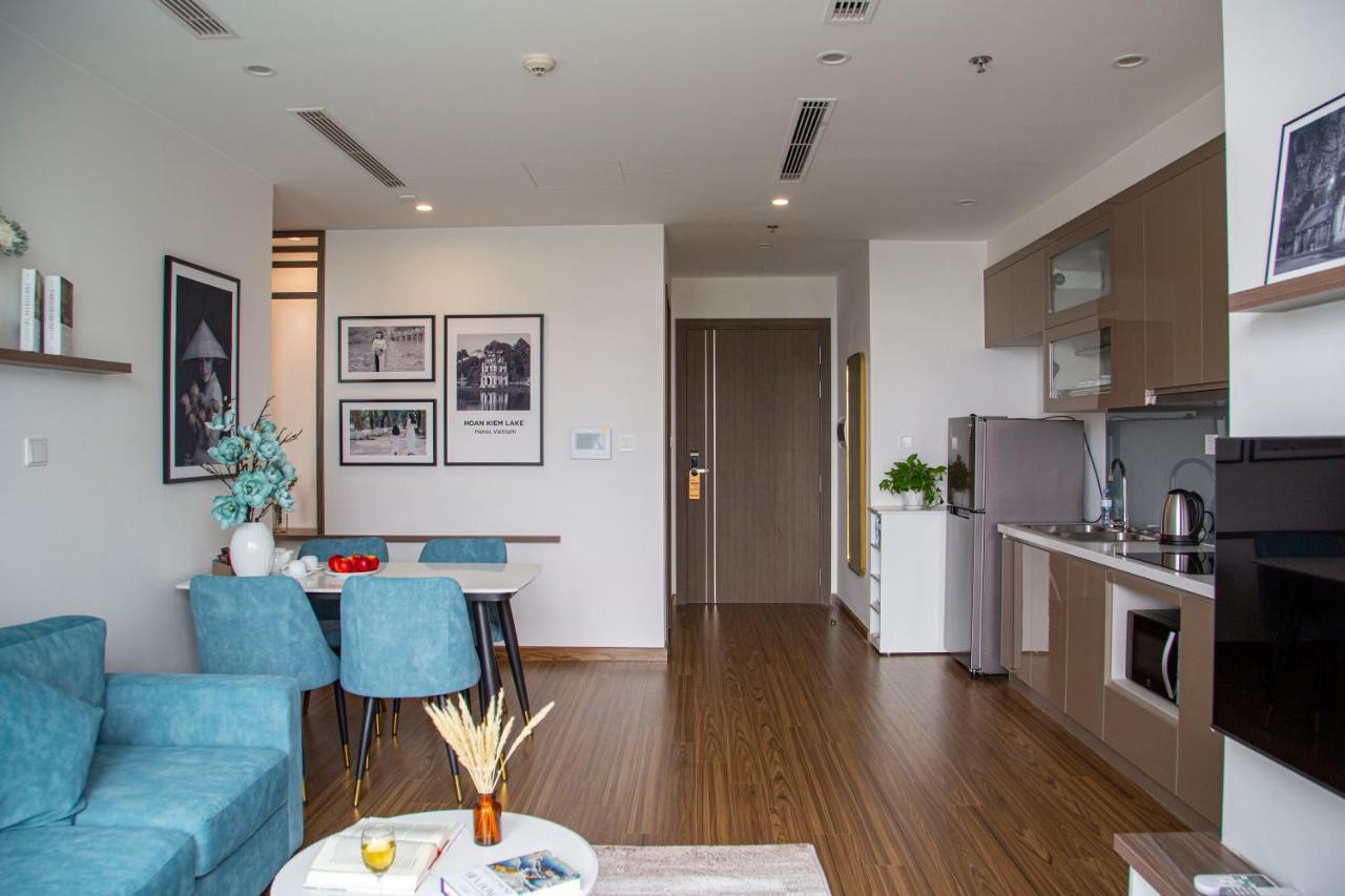 Aspaces Serviced Apartments - Vinhomes West Point Hanoi Kültér fotó