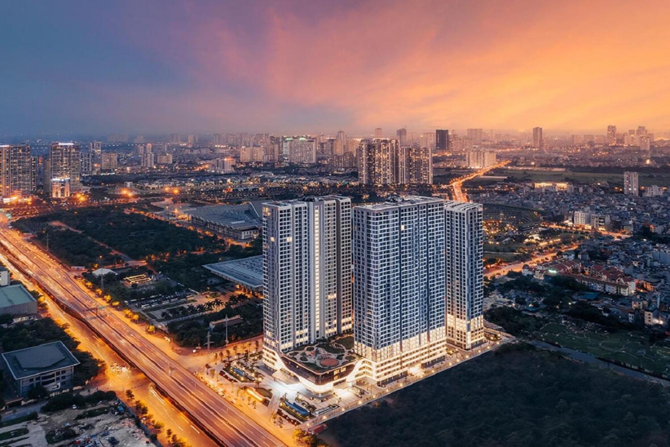 Aspaces Serviced Apartments - Vinhomes West Point Hanoi Kültér fotó